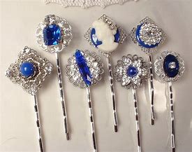 Image result for Jeweled Hair Pins