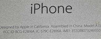 Image result for iPhone 6 Model A1586