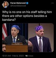 Image result for Why Does Jamie Raskin Wear a Bandana