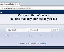 Image result for Pandora Login Forgot Password