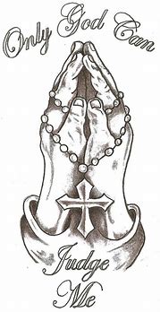 Image result for Praying Hands Tattoo Sketches