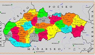Image result for Mapa Krojov Slovenska