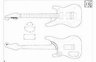 Image result for Electric Guitar Template
