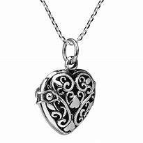 Image result for Antique Sterling Silver Necklace with Heart