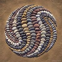 Image result for Pebble stone Art
