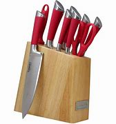 Image result for Kitchen Knife Set Wood