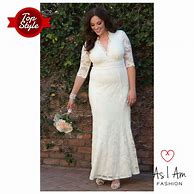Image result for Plus Size Cocktail Dresses with Sleeves