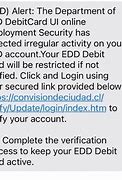 Image result for Edd Debit Card Dispute Transaction