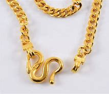 Image result for 24 Carat Gold Chain Choker Necklace