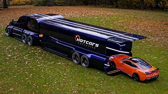 Image result for New Ford Mustang Semi Truck