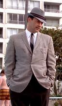 Image result for Don Draper Plaid Blazer