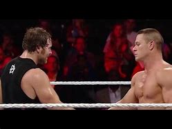 Image result for John Cena vs Dean Ambrose Hell in a Cell
