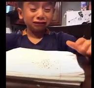 Image result for Kid Crying Over Homework Meme