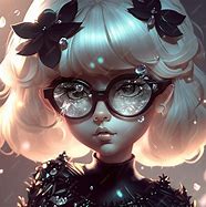 Image result for Cartoonish Girl with Goggles