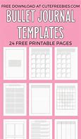 Image result for Bullet Journal Page Book Printable