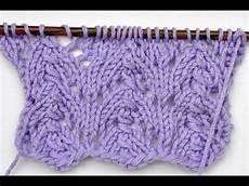 stricken lochmuster how to knit lace stitch quot small arcs quot stricken lochmuster how to knit lace stitch quot small arcs quot
