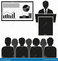 Image result for Conference/Meeting Speech Silhouette