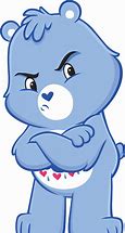 Image result for Grumpy Bear Cartoon
