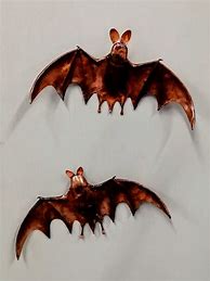 Image result for Metal Hanging Bat Sculpture