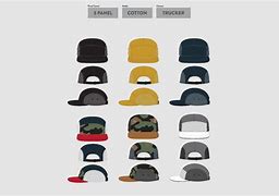 Image result for 5 Panel Hat Vector