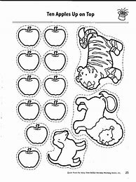 Image result for 10 Apple's On Top Printable