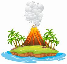 Image result for Volcano Clip Art