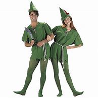 Image result for Peter Pan and Tinkerbell Costume