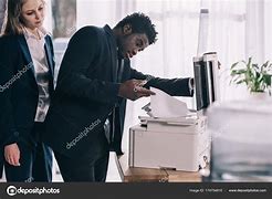 Image result for Person Using Copier