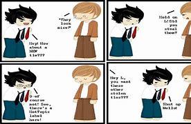 Image result for Funny Death Note Fan Art