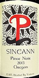 Image result for Sineann Pinot Noir Whistling Ridge