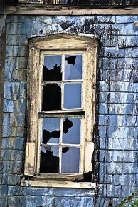 Image result for Old Broken Window