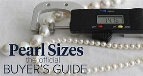 Image result for Pearl Size Guide