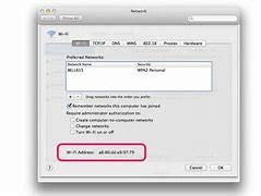 Image result for MacBook Mac Address