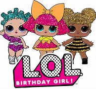 Image result for Birthday LOL Doll Transparent