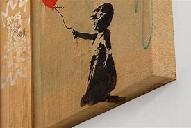 Image result for Banksy Canvas Art