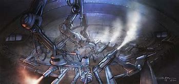 Image result for Robotic Factory Concept Art