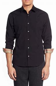 Image result for Black Burberry Shirt