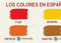 Image result for ColorES En Espanol Para Ninos