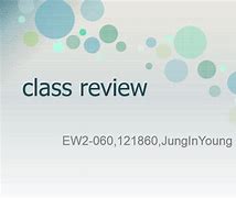 Image result for Class Review