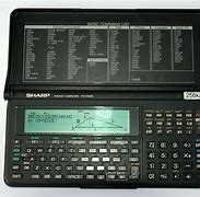 Image result for Pocket Sharp Computer Pc-E500