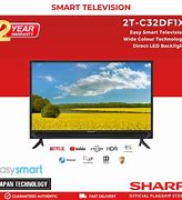 Image result for Sharp HDTV 32