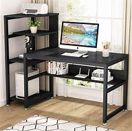 Image result for commercial desk with shelf