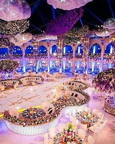 When you want to make a statement! | Luxury wedding venues, Extravagant wedding, Wedding decorations