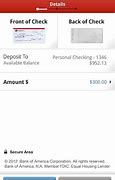 Image result for Bank of America Mobile Check Deposit