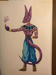 Image result for Dragon Ball Z Beerus Drawing
