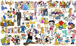 Image result for Well Known Cartoon Characters