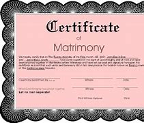 Image result for Completed Arizona Marriage Certificate