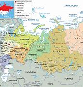 Image result for Russia Political Map