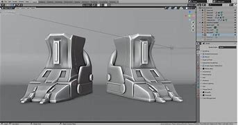 Image result for 3D Robot Boots