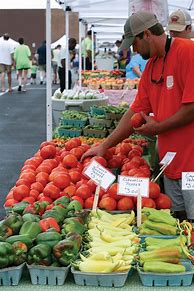 Image result for Local Farmers Market Promotional Stand